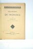 Excursions en Provence.. RUAT (P.).