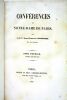 Conférences de Notre-Dame de Paris.. LACORDAIRE (Henri-Dominique).