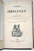 Légendes des origines. Quatrième édition.. COLLIN DE PLANCY (J.).