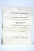 Essai sur l'hydropisie en général et sur l'ascite en particulier ; Présenté et publiquement soutenu à la Faculté de Médecine de, le août 1825.. GUAY ...