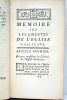 MEMOIRE sur les libertés de l'Eglise Gallicane.. [ MIGNOT, Etienne].