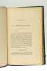 Esquisse d'une histoire du bassin de la Méditerranée. Conférences faites à l'Hôtel des Sociétés Françaises à Tunis.. YVER (Georges).