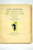 Les contes. Decameron. Traduit de l'Italien par Antoine le Maçon. Les cinq premières journées. Illustrations de Brunelleschi.. BOCCACE.