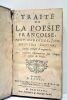 Traité de la Poësie françoise. Nouvelle édition, revûë, corrigée et augmentée, avec plusieurs observations sur chaque espèce de Poësie.. MOURGUES ...