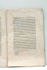 Fragments des Mémoires inédits de Dubois, gentilhomme servant du Roi, valet de chambre de Louis XIII et de Louis XIV.. AUBINEAU (Léon).