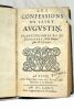 Les Confessions. Traduites par R.P. de Ceriziers, de la Compagnie de Jésus.. AUGUSTIN D'HIPPONE.