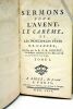 Sermons pour l'Avent, le Carême, et les principales fêtes de l'année.. GRIFFET (H.).