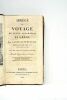 Abrégé du voyage du jeune Anacharsis en Grèce. Avec une carte et plusieurs gravures. Nouvelle édition, revue et corrigée. Tome premier.. BARTHELEMY ...