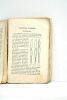 Manuels-Roret. Nouveau manuel complet du Naturaliste préparateur. Deuxième partie. Taxidermie, préparation des pièces anatomiques. Contenant l'art ...