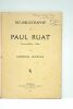 Bio-bibliographie de Paul Ruat.. LEFEVRE (Edmond).