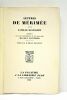 Lettres de Prosper Mérimée à la Famille Delessert, publiées avec une introduction de Maurice Parturier. Préface d'Emile Henriot.. MERIMEE (PROSPER).