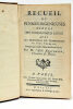 Recueil de Pensées ingénieuses tirées des Anciens Poëtes Latins avec les Imitations ou Traductions en vers françois, rangées par classes, selon les ...