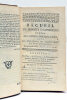 Recueil de Pensées ingénieuses tirées des Anciens Poëtes Latins avec les Imitations ou Traductions en vers françois, rangées par classes, selon les ...