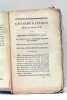 Considérations sur l'Origine et l'Histoire Ancienne du Globe, ou Introduction à l'Histoire Ancienne de l'Europe.. FORTIA D'URBAN (A. J. marquis de).