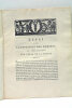 Essai sur l'amputation des membres. Tribut académique, présenté à la Faculté de Montpellier et publiquement soutenu le 6 août 1821.. GAILLARD ...