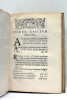 Apologia Capituli ecclesiae Andegavensis pro Sancto Renato Episcopo suo. Adversus dissertationem duplicem Joannis de Launoy.. [ EVEILLON (Jacques) ].