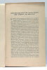 Origines des Sociétés Protectrices des Animaux en Amérique. S.l.n.d. (c.1900). (JOINT): 2). (du même). Discours de M. Président de la Société ...