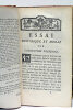 Essai Historique et Moral sur l'Education Françoise.. BURY (Richard de).