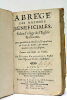 Abrégé des matières bénéficiales selon l'usage de l'église gallicane avec quantité de modèles d'expédition en Cour de Rome & autres matières ...