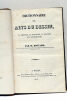 Dictionnaire des Arts du Dessins, la peinture, la sculpture, la gravure et l'architecture.. BOUTARD (Jean Baptiste).