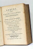 1) Abrégé des transactions philosophiques de la Société Royale de Londres. Ouvrage traduit de l'Anglois, & redige par M. Gibelin. Avec des planches en ...