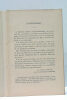 Le Dimanche. Son influence sur lasanté et la prospérité nationale. Avec une lettre d'introduction de M. W. E Gladstone. M. P. Traduit de l'anglais.. ...