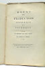 Essai de Traduction Littérale et Énergique. Aux dépens de l'Auteur.. SAINT-SIMON (Maximilien Henri, Marquis de).