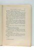 Journal d'un substitut de campagne. Traduit de l'arabe par Gaston Wiet et Zaki M. Hassan. Préface de S.E. Hafez Afifi Pacha ancien ambassadeur ...