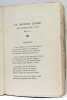 Oeuvres meslées de P. de Ronsard avec éclairissements et notice bibliographique.. VAGANAY (M. Hugues).