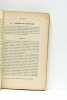 Aviculture. Encyclopédie agricole publiée par une réunion d'Ingènieurs agronomes sous la direction de G.Wery. Intriduction par le Dr. P.Regnard.. ...