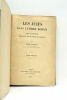 Les juifs dans l'Empire Romain. Leur condition juridique, économique et sociale. Tome second.. JUSTER (J.).