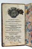 Explication abrégée des coutumes et cérémonies observées chez les Romains, pour faciliter l'intelligence des anciens auteurs. Ouvrage écrit en latin ...