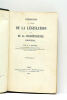 Introduction a l'étude de la législation et la jurisprudence forestières.. MEAUME (M.E.).