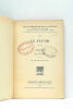 Le fluor. Avec 14 gravures dans le texte.. MOISSAN (H.).