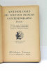 Anthologie des écrivains français contemporains. Poésie. 4 portraits hors-texte. 36 autographes.. GAUTHIER-FERRIÈRES (Léon-Adolphe).