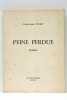 Peine perdue. Poèmes- Avec une gravure originale par André Masson.. PUGET (Claude-André).