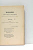 Monologues Comiques et Dramatiques. Dits par Coquelin aîné, Mounet-Sully, Worms, Coquelin cadet et Garnier de la Comédie Française; Porel, Amaury, ...