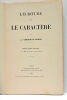 L'Écriture et le Caractère. Dixième édition refondue avec 242 exemples dans le texte.. CRÉPIEUX-JAMIN (J.).