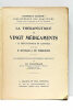 La Thérapeutique en vingt médicaments. La Thérapeutique en clientèle. Quatrième édition entièrement refondue.. HUCHARD (H.). FIESSINGER (CH.).