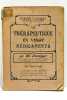 La Thérapeutique en vingt médicaments. La Thérapeutique en clientèle. Quatrième édition entièrement refondue.. HUCHARD (H.). FIESSINGER (CH.).