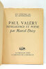 Paul Valéry. Intelligence et Poésie.. DOISY (Marcel).