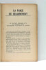 La Farce du Désarmement. Préface de Louis Forest.. DENVIGNES (Général).