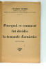 Pourquoi et comment fut décidée la demande d'armistice (10-17 Juin 1940).. REIBEL (Charles).