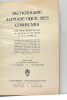 Dictionnaire Alphabétique des Communes des trois départements du Bas-Rhin, du Haut-Rhin et de la Moselle. Avec indication de la dénomination ...