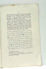 Mesures de capacité de la Tunisie Médiévale. Extrait de la "Revue Africaine" n·364-365 (3e et 4e Trimestres 1935).. BRUNSCHVIG (Robert).