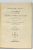 Exposition de l'Histoire de l'Ordre Souverain de Malte au bénéfice du Pavillon des Lépreux. Notice Historique. Préface de M. Justin Godart.. PIERREDON ...