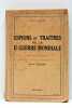 Espions et traitres de la II e Guerre Mondiale. Traduit du livre américain "Spies and traitors of Wolrd War II" par M. Gaucher.. SINGER (Kurt).