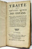 Traite Des Maladies Aigues Des Enfans. Avec des observations medecinales sur les maladies et sur d'autres très-importantes, et une Dissertation sur ...