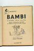 Bambi. Texte français d'après la traduction de Henri Bloch. Illustrations de Walt Disney.. SALTEN (Félix).