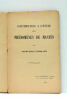 Contribution à l'étude des Phénomènes de Mantes.. CORNILLIER (Pierre-Émile).